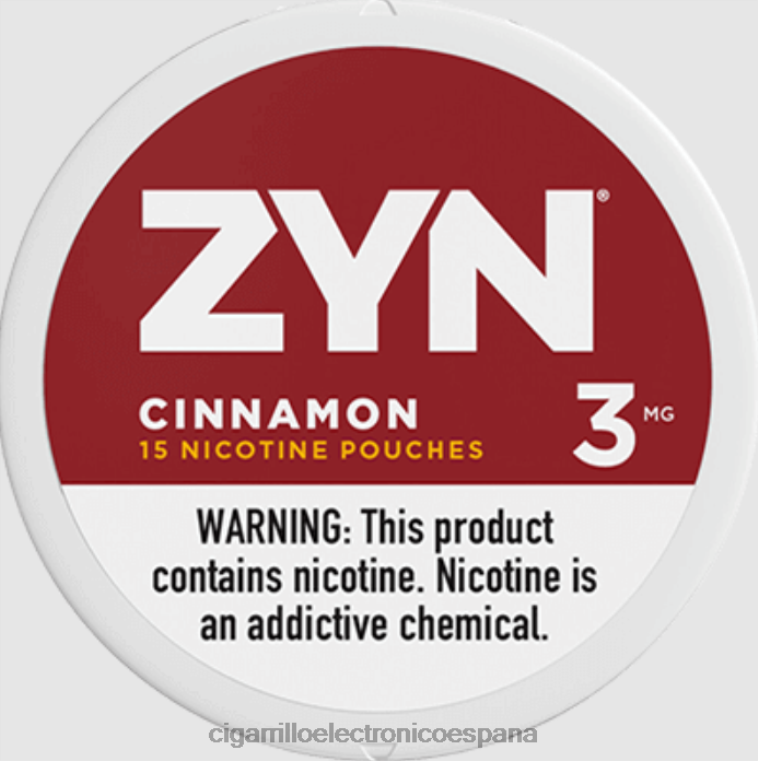 Cigarrillo Electrónico Estanco Precio - canela 6VL0629 ZYN bolsa de nicotina 3 mg