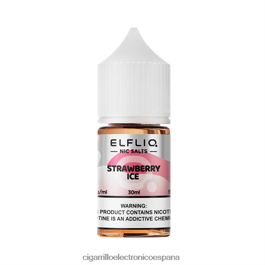 hielo de fresa ELFBAR ELFLIQ nic sal 30 ml 80PB8P30