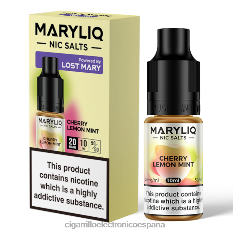 Cigarrillo Electrónico Blu - cereza limón menta 6VL06444 LOST MARY MARYLIQ sales nic - 10ml - 20mg