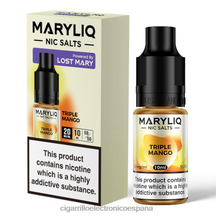 Cigarrillo Electrónico Estanco Precio - mango triple 6VL06459 LOST MARY MARYLIQ sales nic - 10ml - 20mg