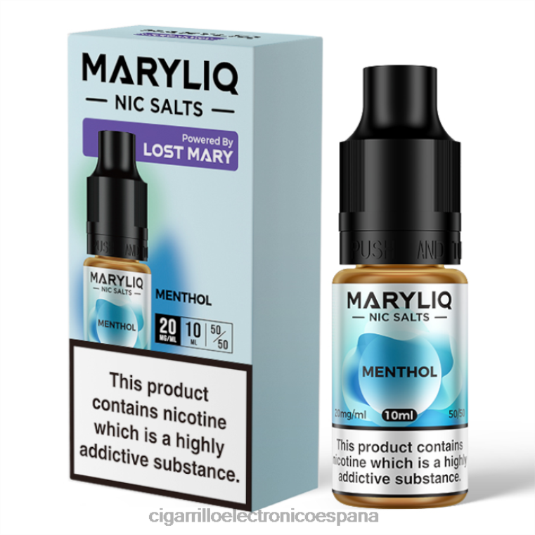 Cigarrillo Electrónico Estanco Precio - mentol 6VL06449 LOST MARY MARYLIQ sales nic - 10ml - 20mg