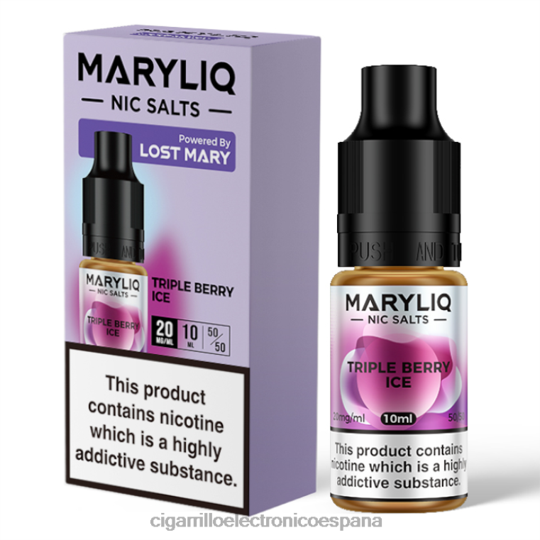 Cigarrillo Electrónico Marcas - hielo de triple baya 6VL06458 LOST MARY MARYLIQ sales nic - 10ml - 20mg