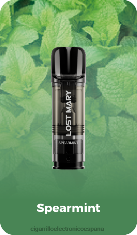 Cigarrillo Electrónico Estanco Precio - menta verde 6VL06429 LOST MARY Tappo cápsulas de repuesto precargadas