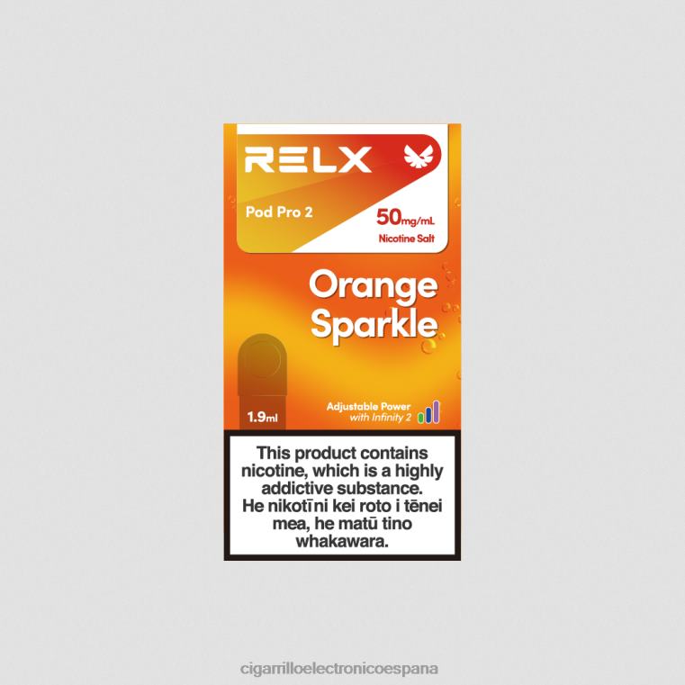 Cigarrillo Electronico España - brillo naranja 6VL06240 RELX Pod Pro 2