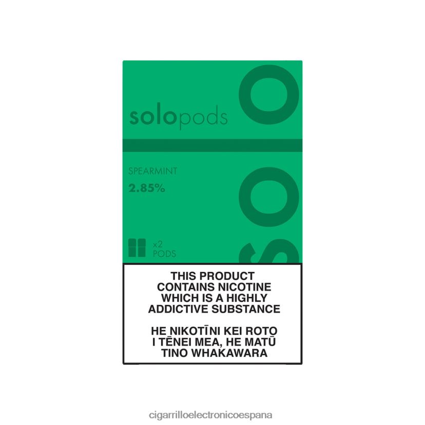 Cigarrillo Electrónico Blu - Solo paquete de 2 cápsulas de repuesto menta verde L46D4P62