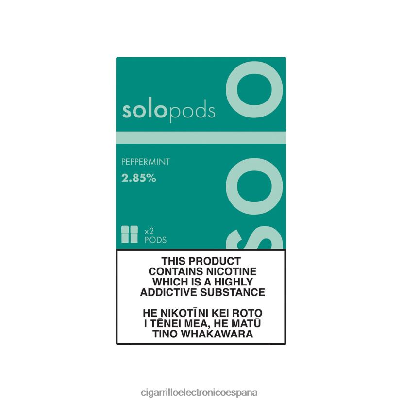 Cigarrillo Electrónico Precio - Solo paquete de 2 cápsulas de repuesto menta L46D4P63