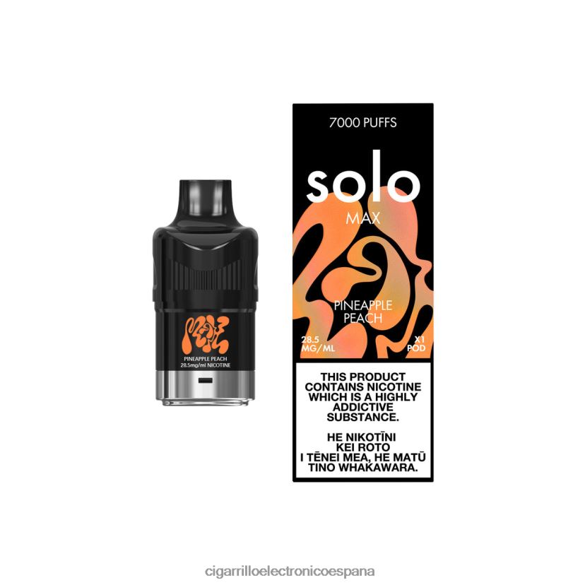 Cigarrillo Electrónico Estanco - Solo MAX vaina durazno piña L46D4P85