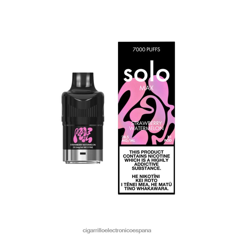 Cigarrillo Electrónico Marcas - Solo MAX vaina sandia fresa L46D4P88