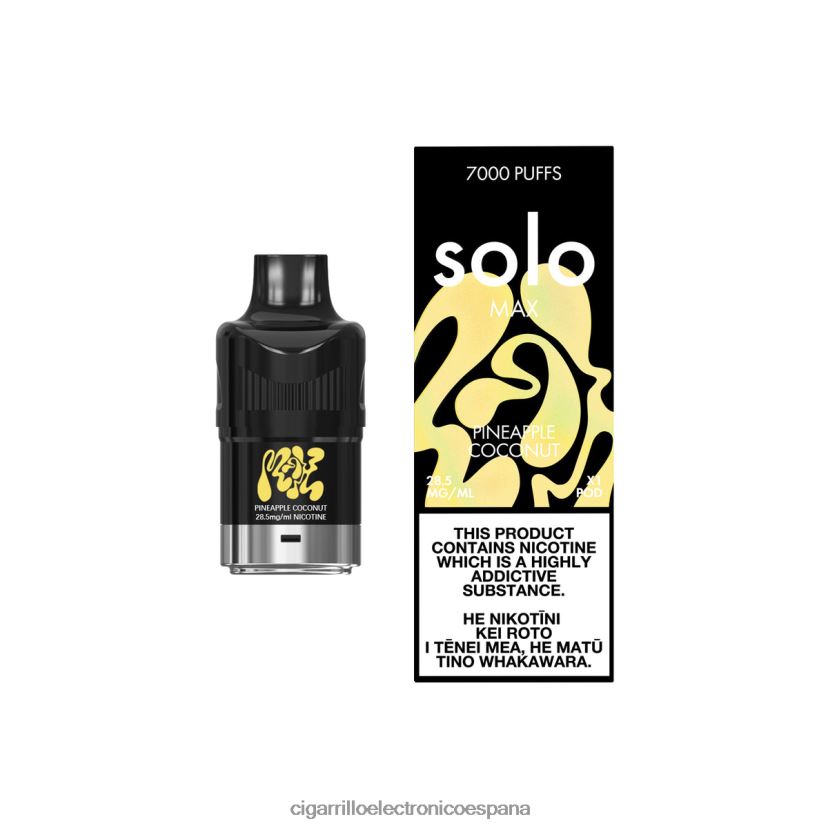 Cigarrillo Electrónico Precio - Solo MAX vaina coco piña L46D4P75