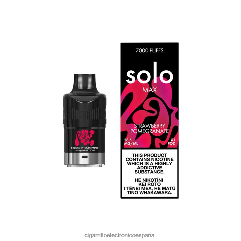 Tienda De Vapeo Al Po - Solo MAX vaina granada de fresa L46D4P84