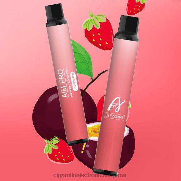 Cigarrillo Electronico España - Aivono AIM PRO 1500 fruta de la pasión fresa NLH24162