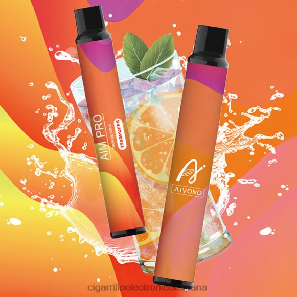 Venta Al Por Mayor De Cigarrillo Electronico - Aivono AIM PRO 1500 refresco de naranja NLH24165