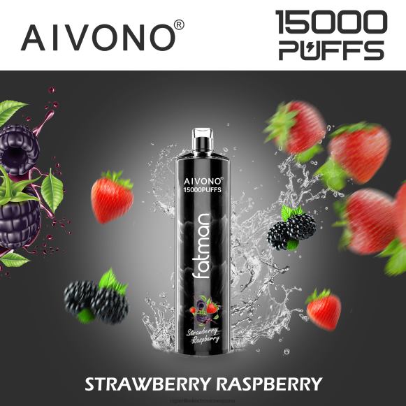 Cigarrillo Electrónico Precio - Aivono FATMAN 15000 frambuesa fresa NLH2415