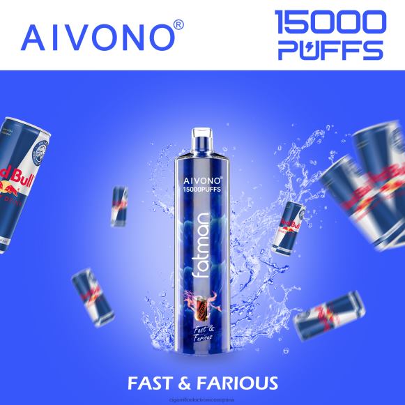 Cigarrillo Electronico España - Aivono FATMAN 15000 rapido y furioso NLH2418
