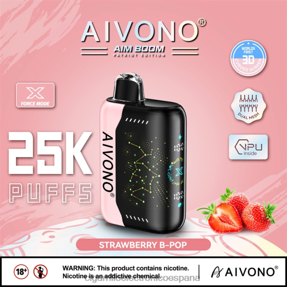 pop b de fresa