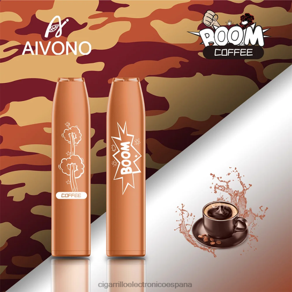 Cigarrillo Electronico Venta Mayoreo - Aivono AIM BOOM 600 café NLH24356