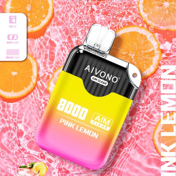 Cigarrillo Electronico España Comprar - Aivono AIM CLEAR 8000 limon rosa NLH24211