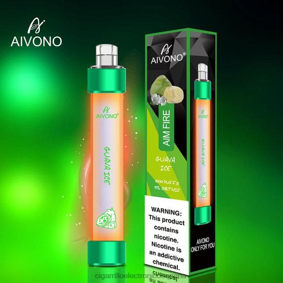 Cigarrillo Electronico España - Aivono AIM FIRE 1000 hielo de guayaba NLH24330