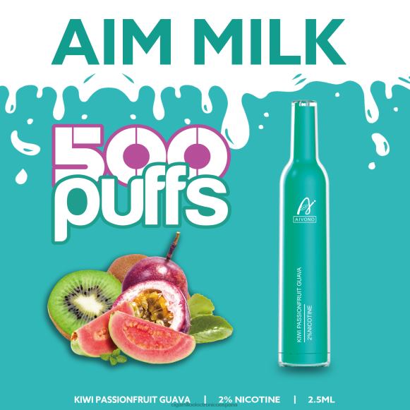 Cigarrillo Electronico Venta Mayoreo - Aivono AIM MILK 500 kiwi maracuyá guayaba NLH24272