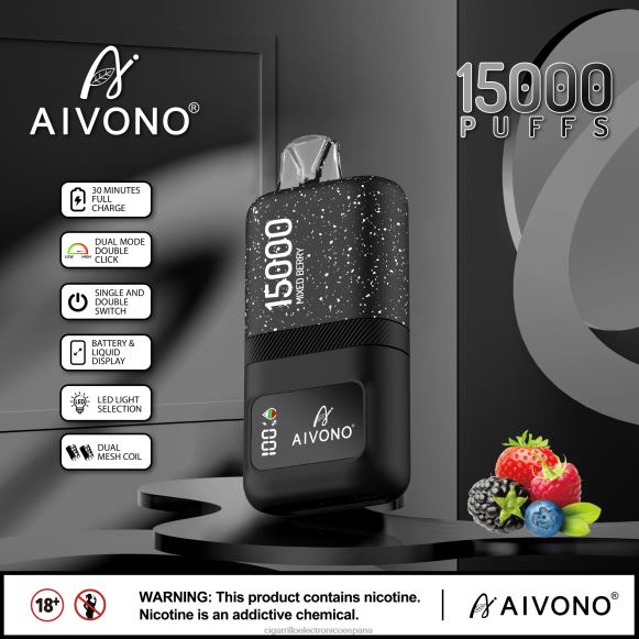 Cigarrillo Electronico España Comprar - Aivono AIM magic 15000 bayas mixtas NLH2467