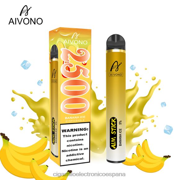 Cigarrillo Electronico España Comprar - Aivono AIM STICK 2500 hielo de plátano NLH24151