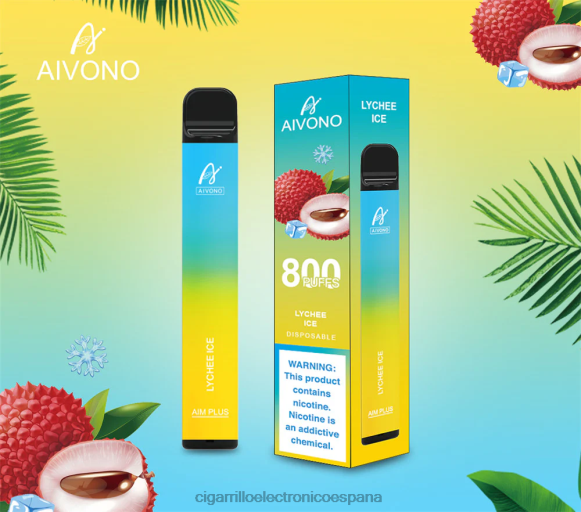 Cigarrillo Electrónico Blu - Aivono AIM PLUS 800 hielo de lichi NLH24182