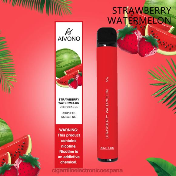Cigarrillo Electrónico Marcas - Aivono AIM PLUS 800 sandia fresa NLH24196
