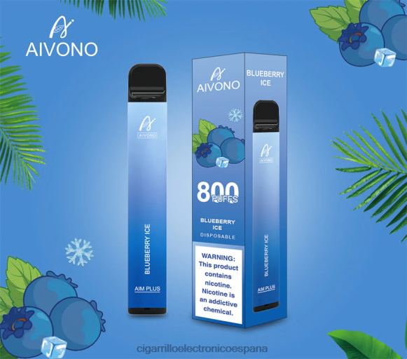Cigarrillo Electronico España Comprar - Aivono AIM PLUS 800 hielo de arándanos NLH24175