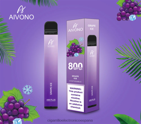 Distribuidor Vapeo Al Por Mayor - Aivono AIM PLUS 800 hielo de uva NLH24179