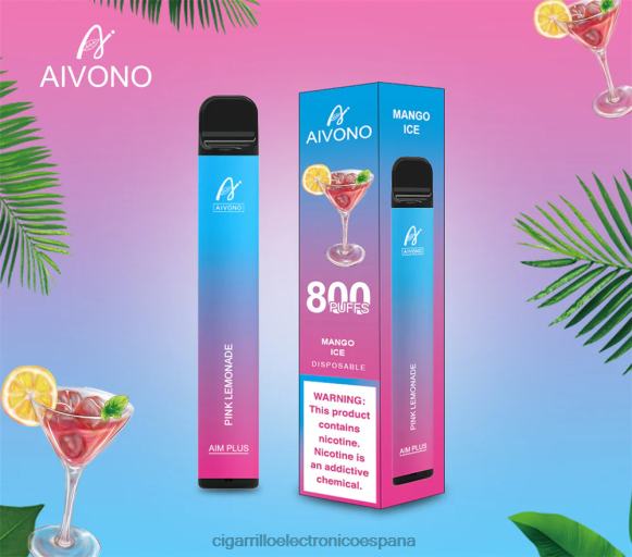 Distribuidor Vapeo Al Por Mayor - Aivono AIM PLUS 800 limonada rosa NLH24191