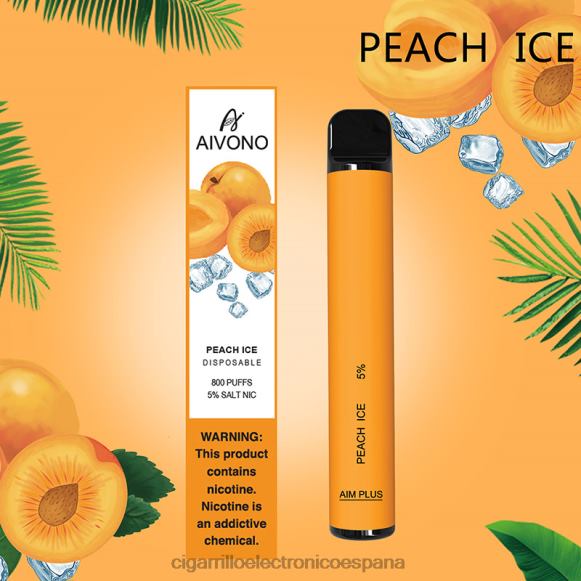 Vapeo Al Por Mayor - Aivono AIM PLUS 800 hielo de durazno NLH24190