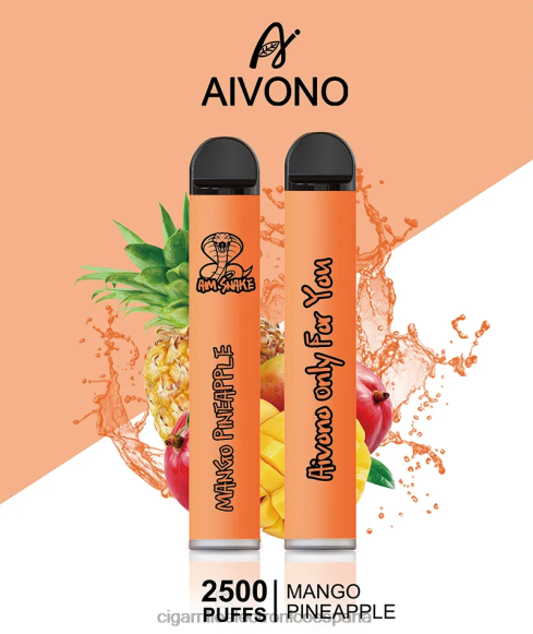Vapeo Al Por Mayor - Aivono AIM SNAKE 2500 mango piña NLH24310