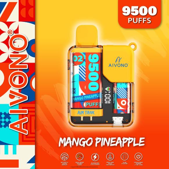Vapeo Al Por Mayor - Aivono AIM TANK 9500 mango piña NLH2434