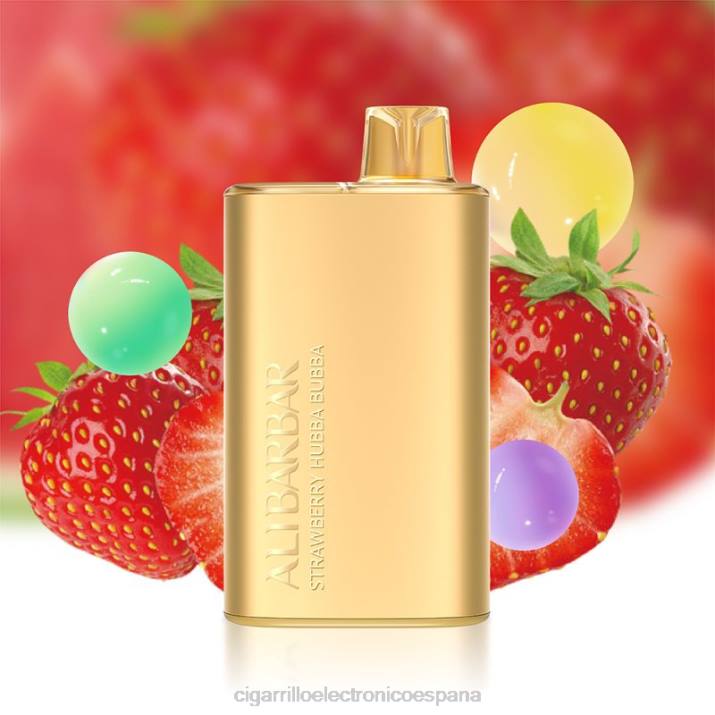 Vapeo Al Por Mayor - Alibarbar Rich 8000 vaporizadores desechables fresa hubba bubba DX8812