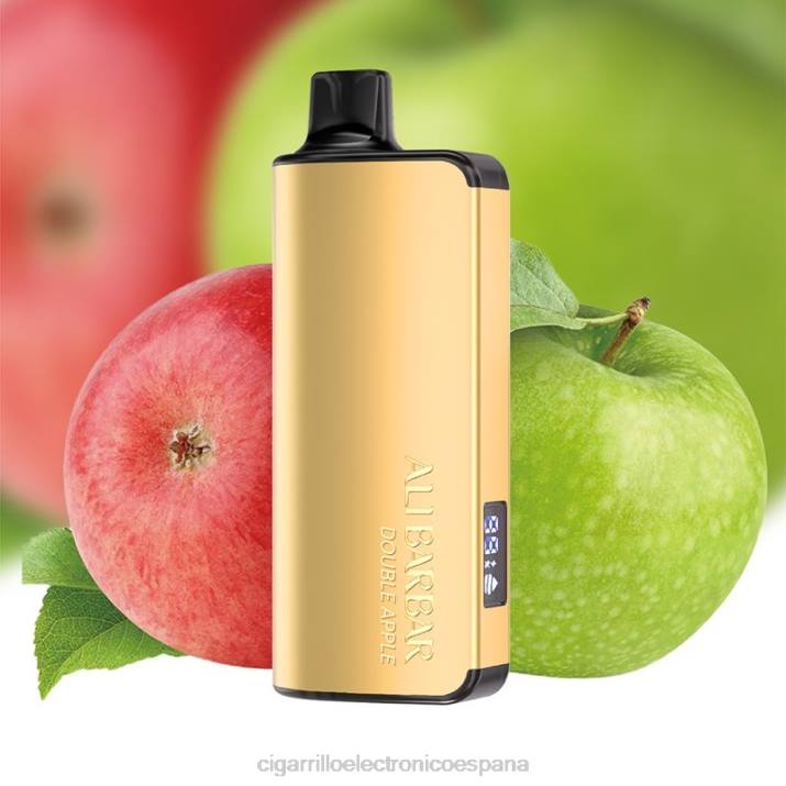 Cigarrillo Electrónico Precio - Alibarbar Ingot 20000 vaporizadores desechables manzana doble DX8847