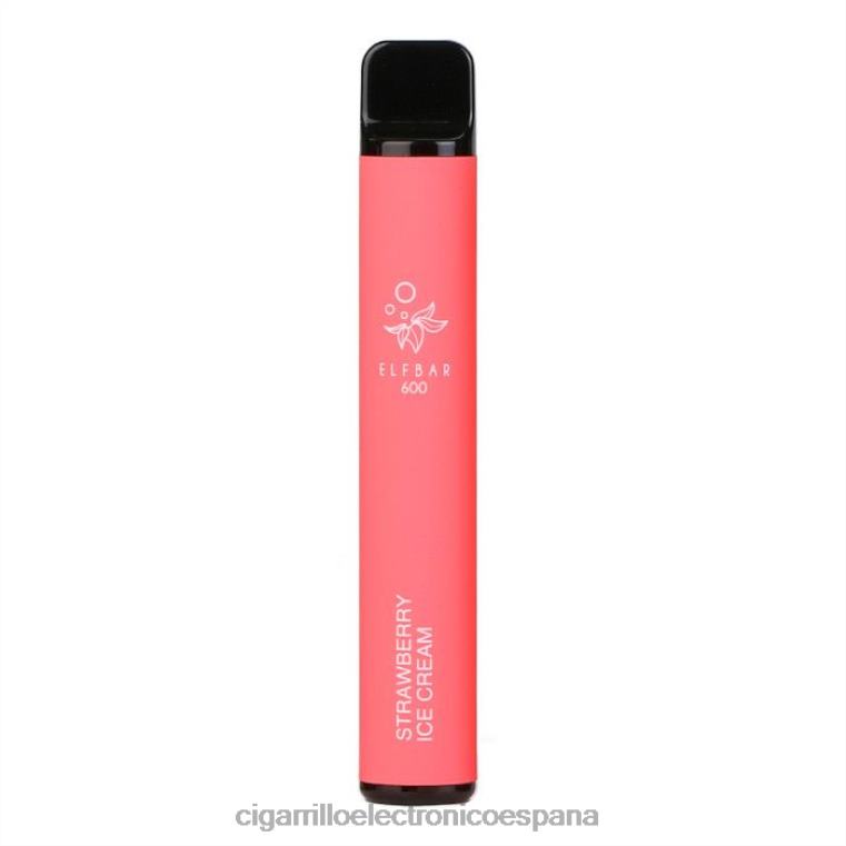 Cigarrillo Electrónico Blu - helado de fresa 6VL06104 ELFBAR 600