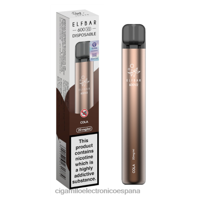 Cigarrillo Electrónico Recargable - reajuste salarial 6VL06281 ELFBAR 600V2 20 mg
