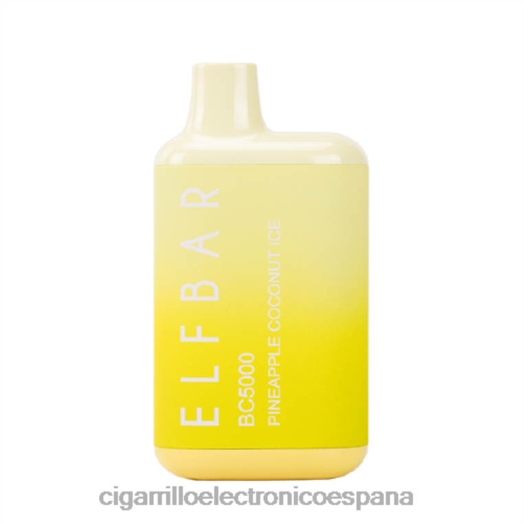 hielo de piña y coco