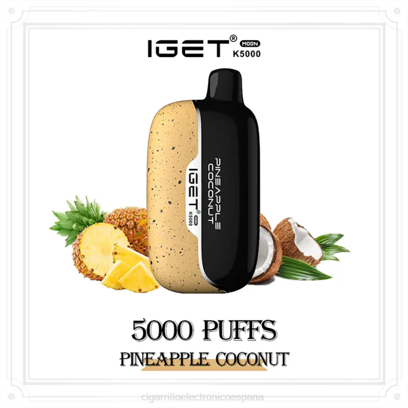 Cigarrillo Electrónico Estanco - IGET Moon k5000 coco piña PP4F16