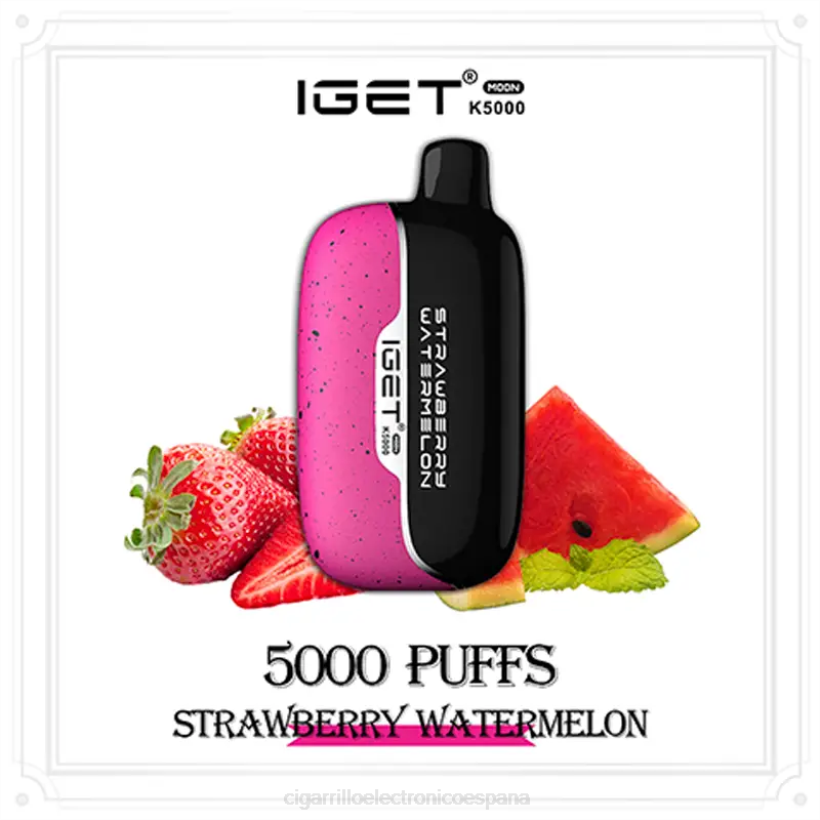 Cigarrillo Electrónico Estanco Precio - IGET Moon k5000 sandia fresa PP4F9