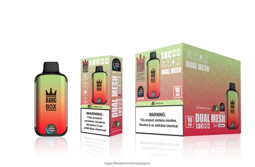Cigarrillo Electrónico Blu - Bang Box 18000 bocanadas kiwi fresa 88FHHZ92