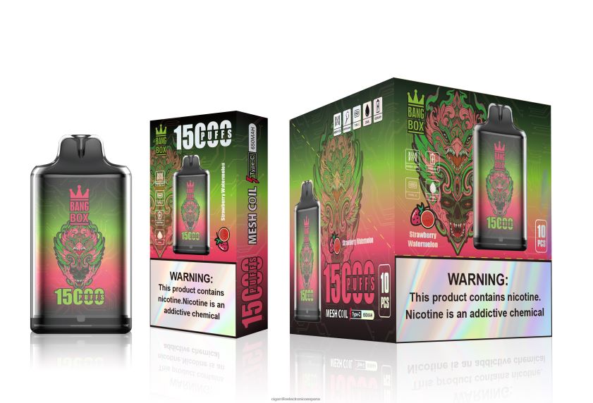 Cigarrillo Electrónico Estanco - Bang Box s1-15000 bocanadas sandia fresa 88FHHZ103