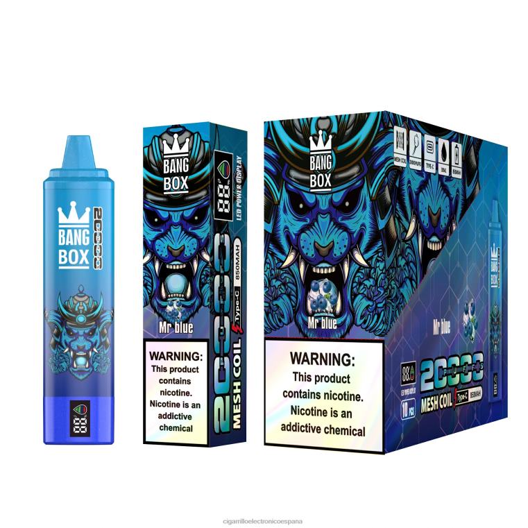 Cigarrillo Electrónico Estanco Precio - señor azul 6VL06129 Bang Box 20000