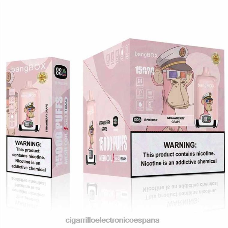 Cigarrillo Electrónico Marcas - uva fresa 6VL06138 Bang Box 15000