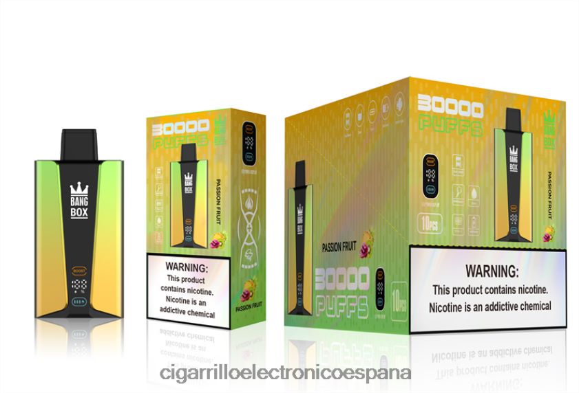 Cigarrillo Electronico España - Bang Box Pantalla inteligente de 30000 inhalaciones granadilla 88FHHZ84