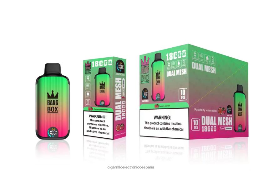 Cigarrillo Electronico España Comprar - Bang Box 18000 bocanadas sandía frambuesa 88FHHZ97