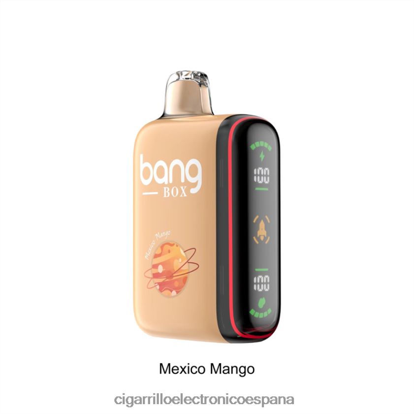 Cigarrillo Electronico España Comprar - Bang Box Pantalla de potencia inteligente de 9000-18000 inhalaciones mango mexicano 88FHHZ31
