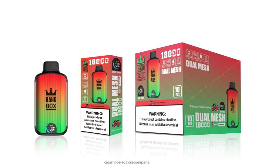 Vapeo Al Por Mayor - Bang Box 18000 bocanadas sandia fresa 88FHHZ88