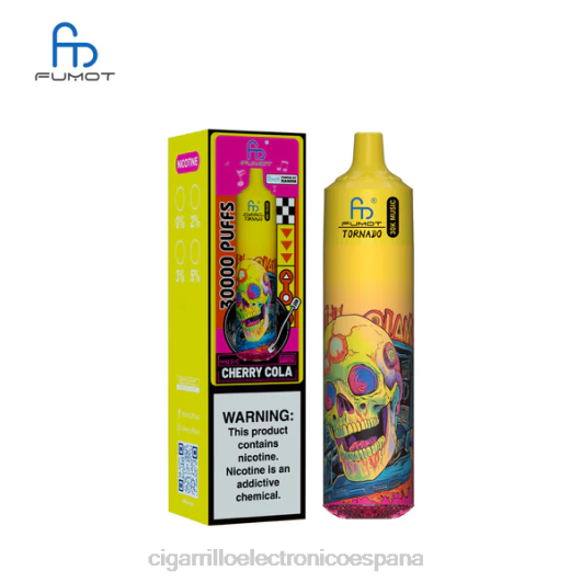 Cigarrillo Electronico Venta Mayoreo - Fumot Tornado música de 30k cola de cereza 2NTF8