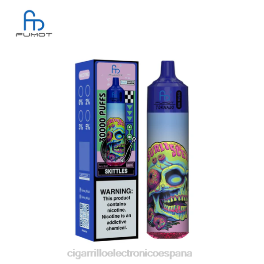 Tienda De Vapeo Al Po - Fumot Tornado música de 30k juego de bolos 2NTF24